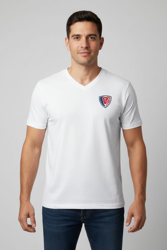 Lacrosse Shadow V-Neck Tee - DT1350Shadow