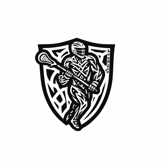 Lacrosse Collector Sticks Up Stickers