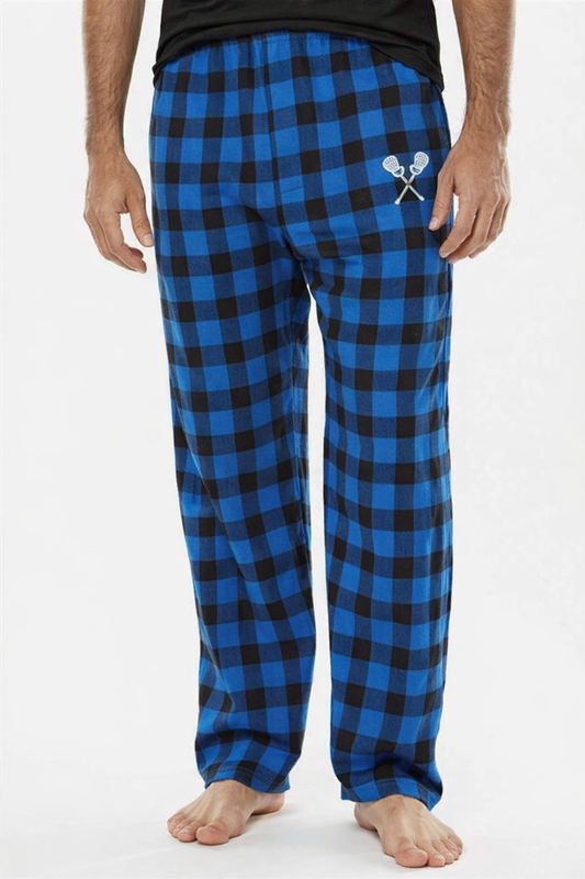 Lacrosse Buffalo Plaid Flannel Adult Pants - SUBM6624STKCROSS