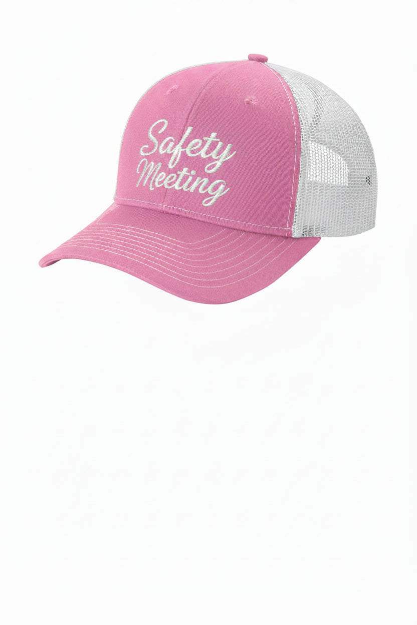 Safety Meeting Ponytail Cap - SULC401SAFEMEET