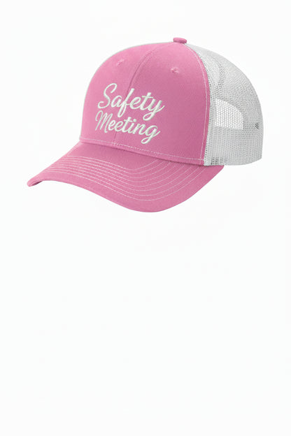 Safety Meeting Ponytail Cap - SULC401SAFEMEET