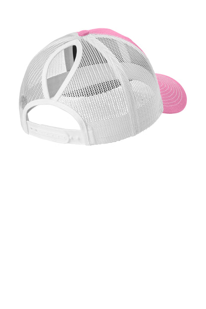 Safety Meeting Ponytail Cap - SULC401SAFEMEET