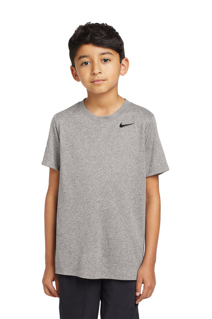 Lacrosse Outline Youth Nike T-Shirt - SUDV7317STICKHELMOUT