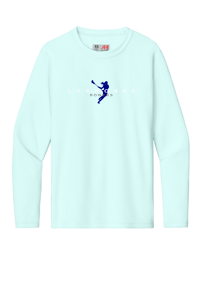 Rogers Lacrosse Girls Long Sleeve T-Shirt - RLA4NB3165RLGSILH