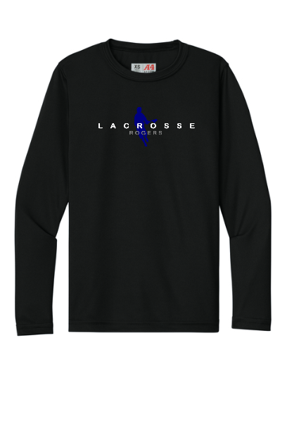 Rogers Lacrosse Boys Long Sleeve Tee - RLA4NB3165RLBSILH