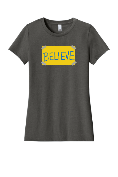 Believe Women's Tee - SUDM108LBELIEVE