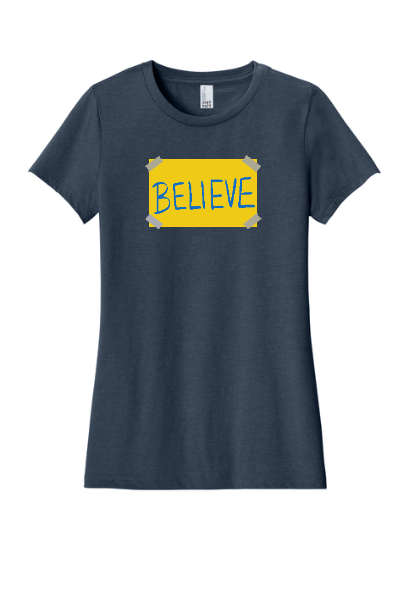 Believe Women's Tee - SUDM108LBELIEVE