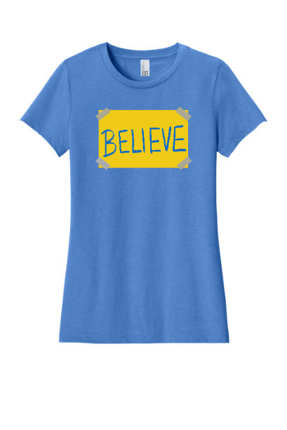Believe Women's Tee - SUDM108LBELIEVE