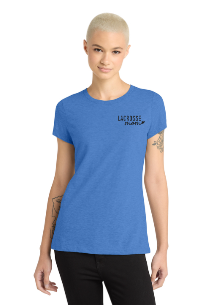 Lacrosse Mom Heart Women's Tee - SUDM108LMOHRT