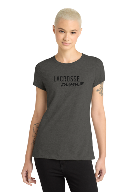 Lacrosse Mom Heart Women's Tee - SUDM108LMOHRTFULL