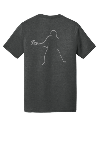 Lacrosse Shadow V-Neck Tee - DT1350Shadow