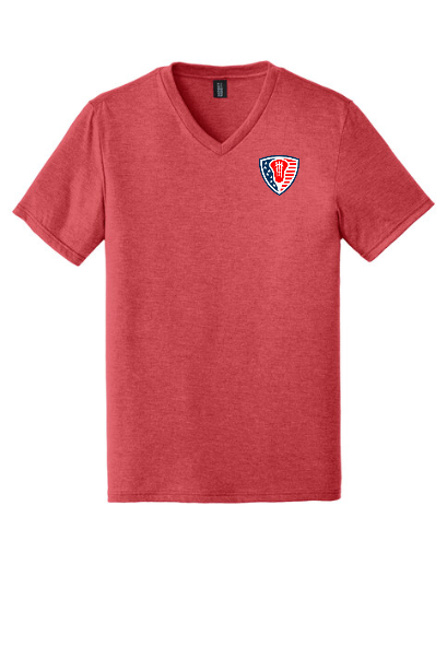 Lacrosse Shadow V-Neck Tee - DT1350Shadow