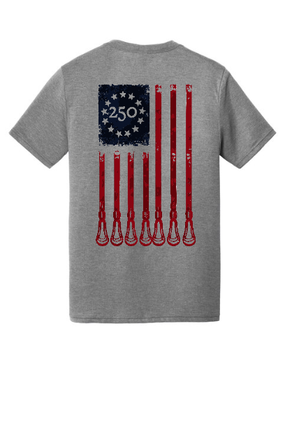 America's 250th Birthday Lacrosse Tee - DT1350SU250