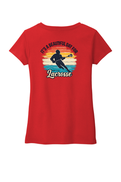 Lacrosse "It's A Beautiful Day" Women's T-Shirt - SUDT8001BEAUT