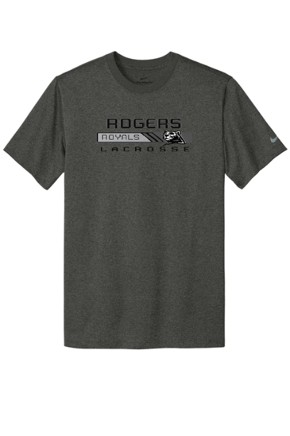 RHS Lax Gray Nike Adult Tee - RHSLAXNKDX8730GRAY