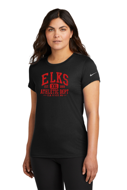 Elks Athletic Dept Women's Nike T-Shirt - SUNKDX8734ELKS11