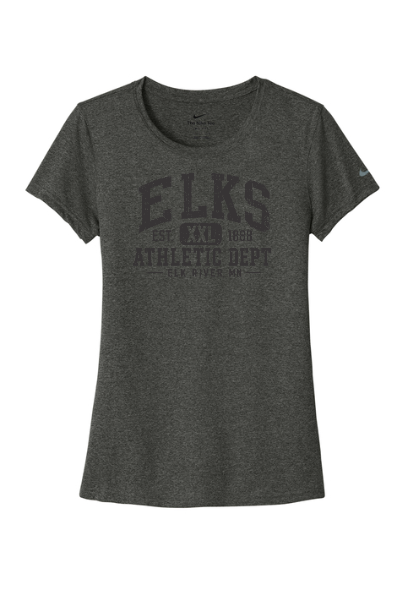 Elks Athletic Dept Women's Nike T-Shirt - SUNKDX8734ELKS11