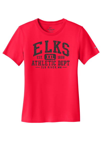 Elks Athletic Dept Women's Nike T-Shirt - SUNKDX8734ELKS11