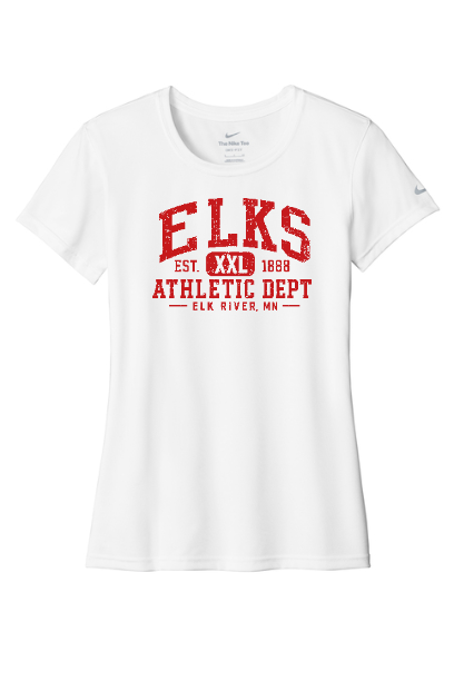 Elks Athletic Dept Women's Nike T-Shirt - SUNKDX8734ELKS11