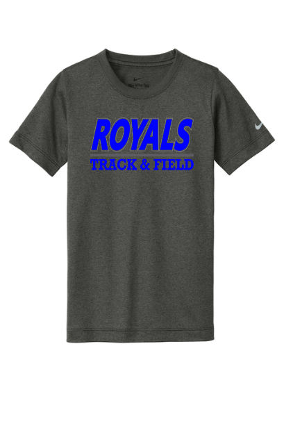 Rogers Middle School Track Nike Youth T-Shirt - MSTNKDX8787