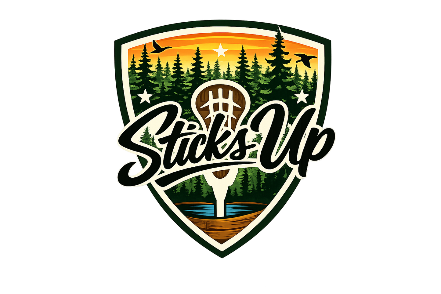 Northwoods Sticks Up Adult T-Shirt - SUDT8000NORTH