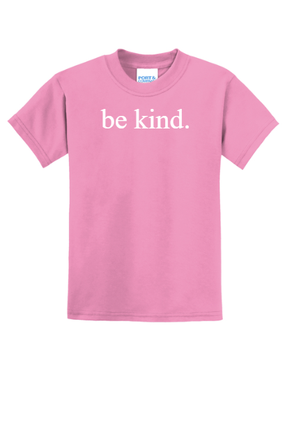 Be Kind Youth T-Shirt - PC55YBEKIND