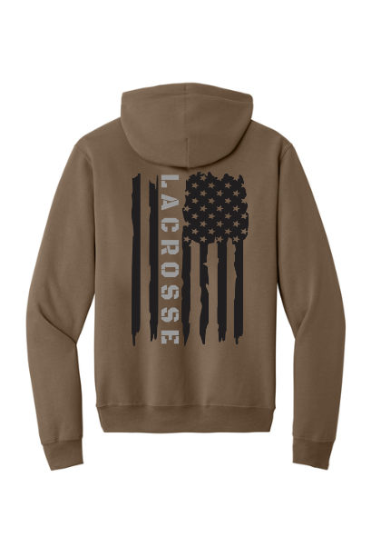 Lacrosse Flag Hoodie - SUPC78HLAXFLAG