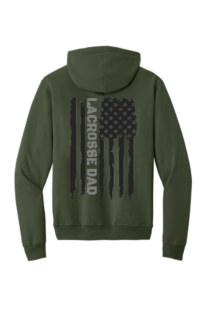 Lacrosse Flag Hoodie - SUPC78HLAXFLAG