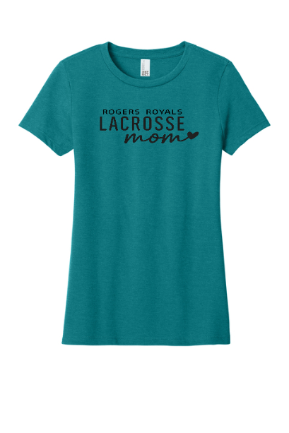 Rogers Lacrosse Mom Heart Tee - RLDM108LRLMOHRTFULL