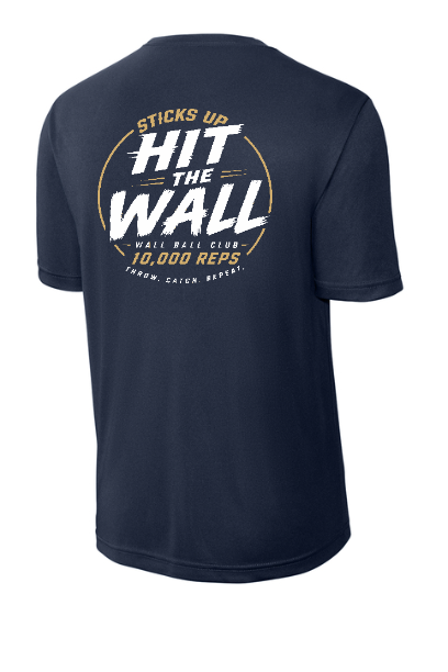 Hit The Wall Adult Tee - ST350HITTHEWALL
