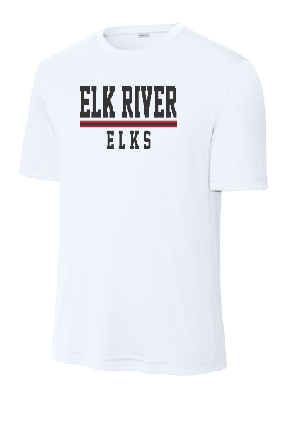 Elks Youth Stripe Tee - SUYST350ELKS3