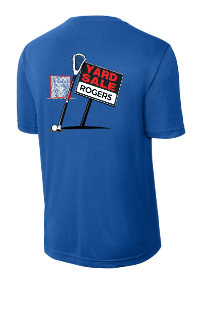 Lacrosse Yard Sale Moisture Wicking Adult Tee - SUST350YRD
