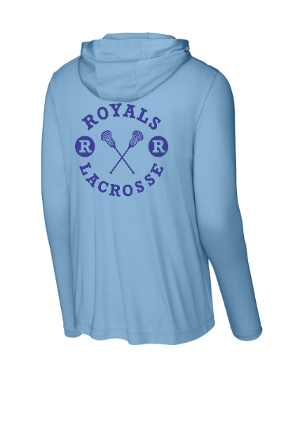 Rogers Lacrosse Long Sleeve Adult Tee - RLST420LSHCIRCLE