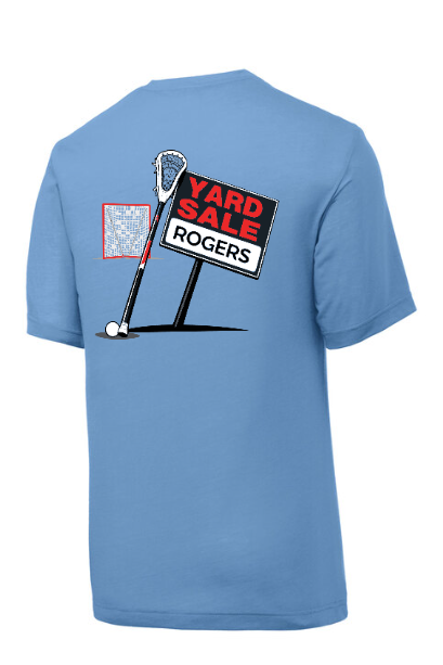 Lacrosse Yard Sale Moisture Wicking Adult Tee - SUST350YRD