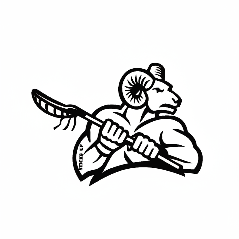 Lacrosse Collector Sticks Up Stickers
