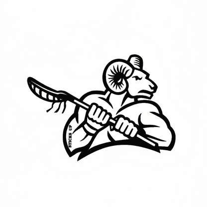 Lacrosse Collector Sticks Up Stickers
