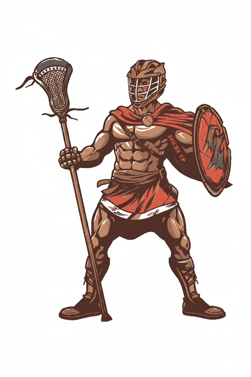Lacrosse Collector Sticks Up Stickers
