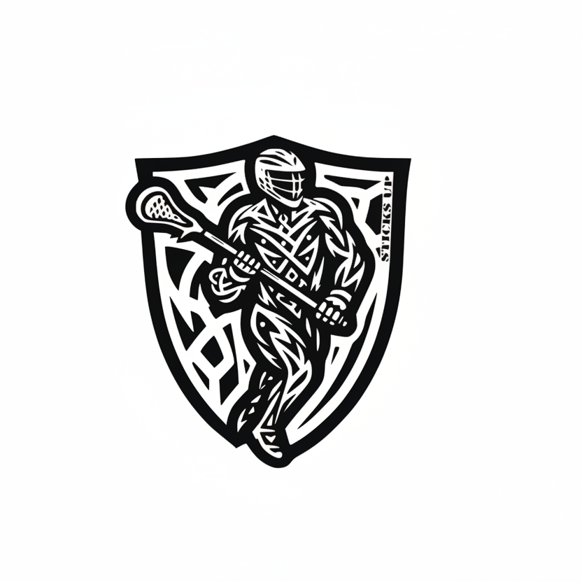 Lacrosse Collector Sticks Up Stickers