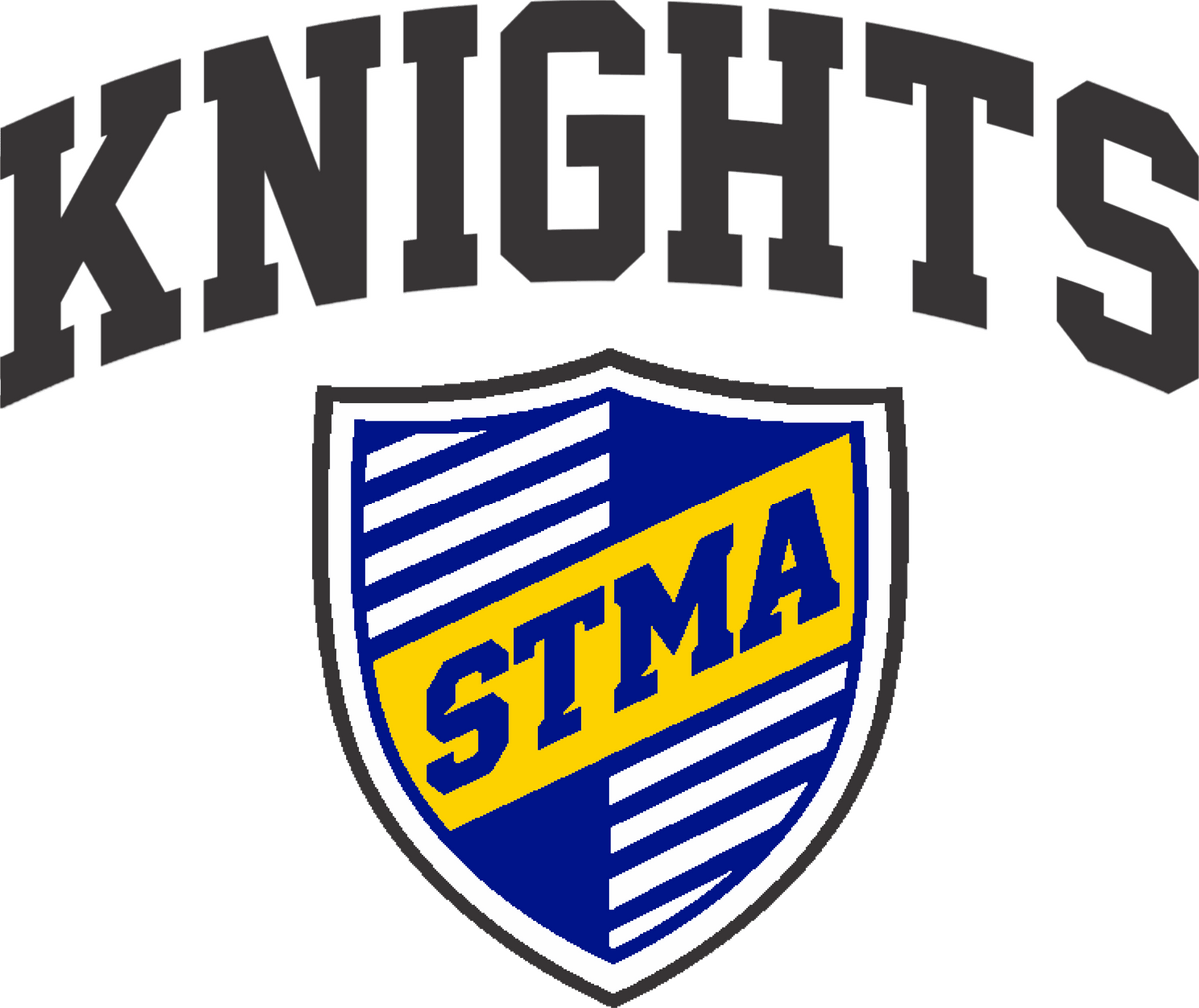 STMA Knights Shield Adult Tee - SUST350KNIGHTS5