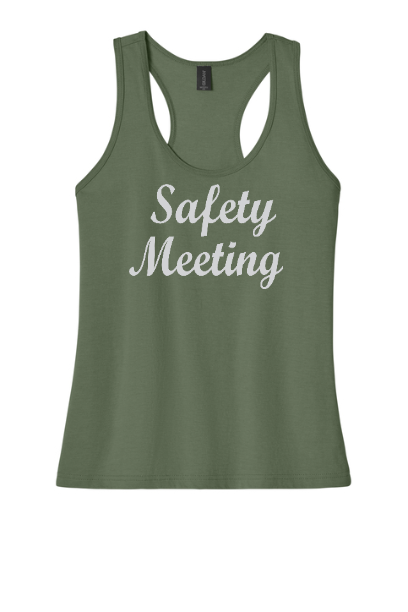 Safety Meeting Women's Tank- 64220SAFEMEET