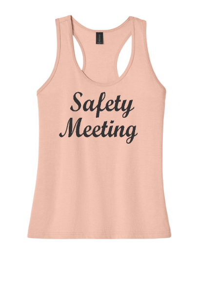 Safety Meeting Women's Tank- 64220SAFEMEET