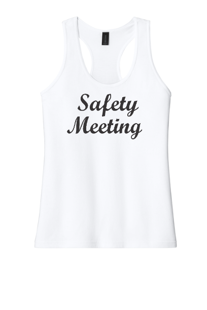 Safety Meeting Women's Tank- 64220SAFEMEET