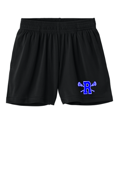Rogers Lacrosse Moisture Wicking Youth Shorts - RLYST349PRLST