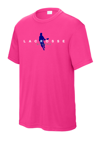 Rogers Lacrosse Youth Moisture Wicking Boys Tee - RLYST350BSILH