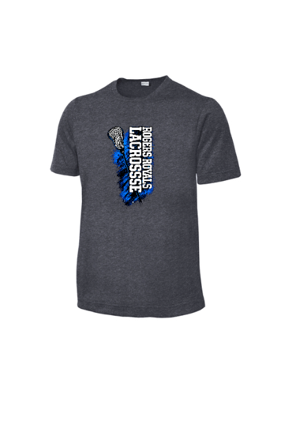 RHS Lacrosse Paint T-Shirt RHSST360RHSBLUEPAINT