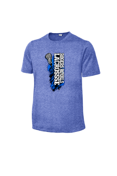 RHS Lacrosse Paint T-Shirt RHSST360RHSBLUEPAINT