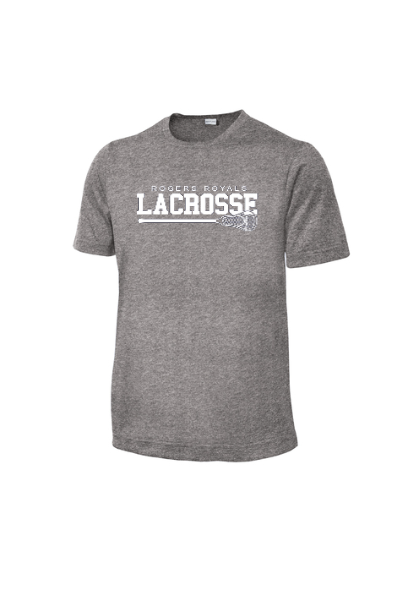 RHS Lacrosse Stick Adult T-Shirt RHSST360ROYSTICK