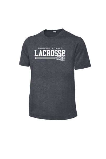 RHS Lacrosse Stick Adult T-Shirt RHSST360ROYSTICK