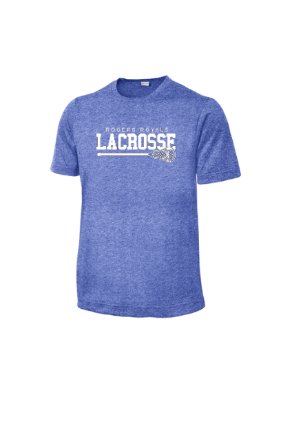 RHS Lacrosse Stick Adult T-Shirt RHSST360ROYSTICK
