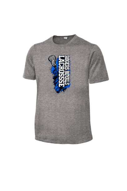 RHS Lacrosse Paint T-Shirt RHSST360RHSBLUEPAINT